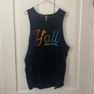 Y’all Means All - Unisex Pride Tank Top